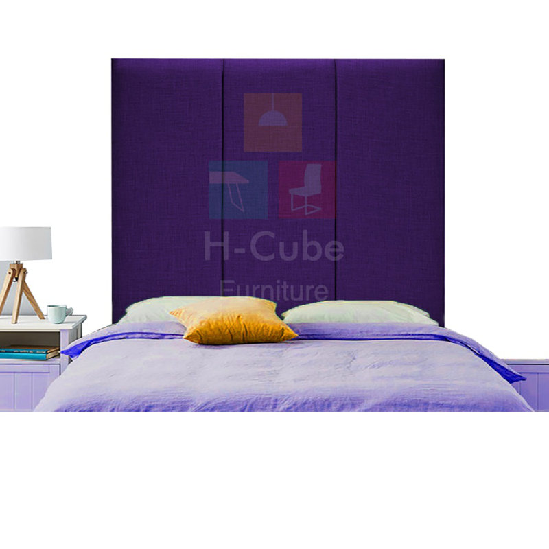 Alton Upholstered Headboard, Purple, Kingsize (5')