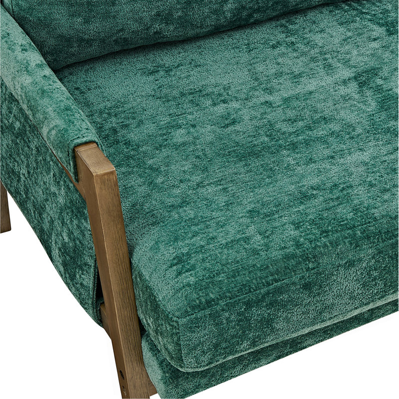 Fauteuil, fauteuil d'appoint pour salon, chambre à coucher et chambre d'amis, Vert