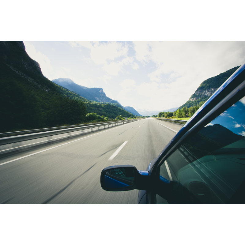 A Car - Wrapped Canvas Print, 30cm H x 46cm W