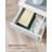 Nightstand, with a Drawer and 2 Storage Shelves, Space Saving, Modern-1448085602