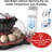 Smart Chicken Incubators for Hatching Eggs with Automatic Turner Small Poultry Duck Quail 12 Egg Incubator Temperature Control Display Hatcher Machine (M12 Pro)