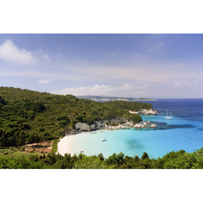 Antipaxos Island 1 Piece Wrapped Canvas Wall Art