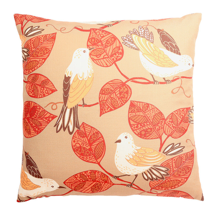 Coussin décoratif contemporain Adahy, Plumes