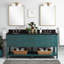 72" Robertson Double Bathroom Vanity Set with Oval Undermount Sinks-75247116-75247119-75247112