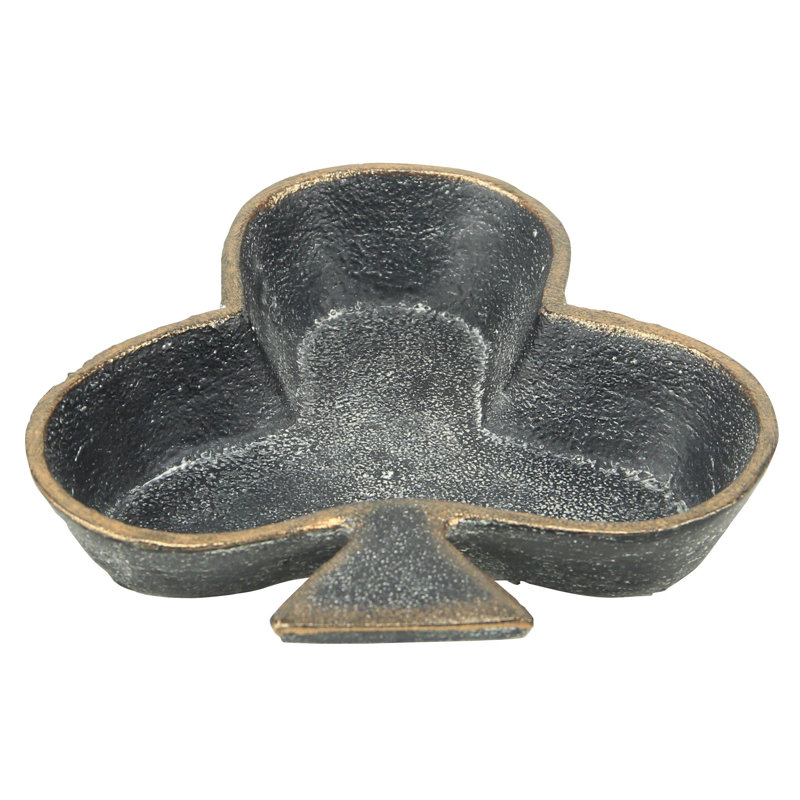 Plateau de meuble-lavabo noir et doré 6 po Junivar