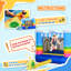 Outsunny Kids Bounce Castle Inflatable House, 2.8 x 1.7 x 1.55m