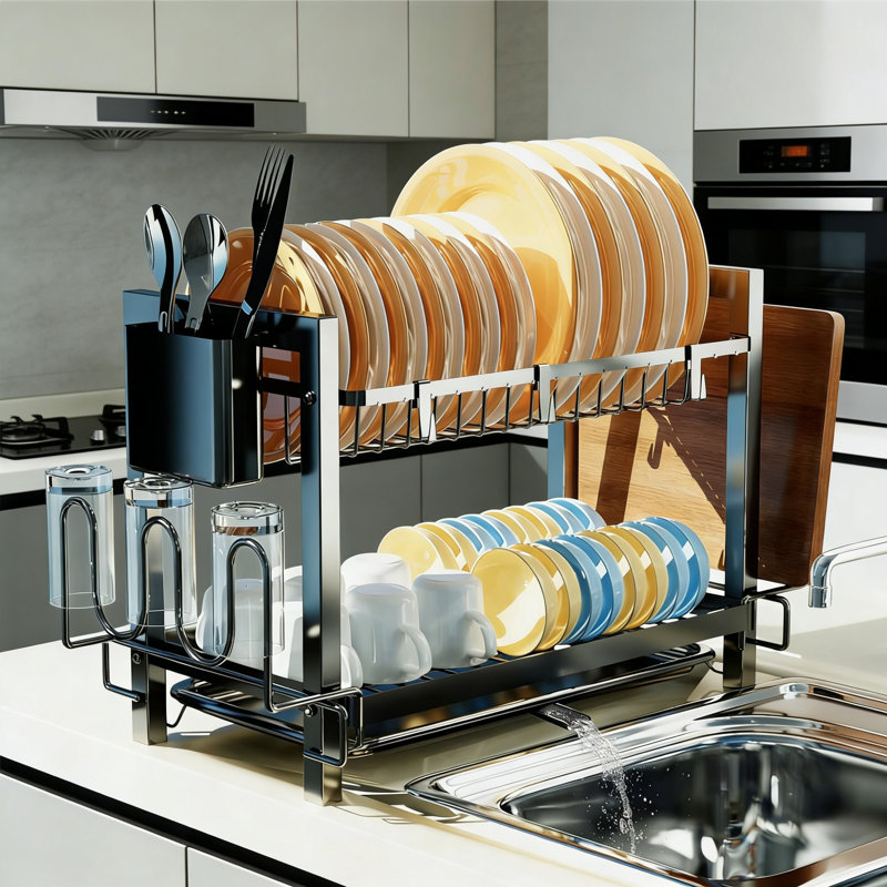 Over The Sink Dish Rack