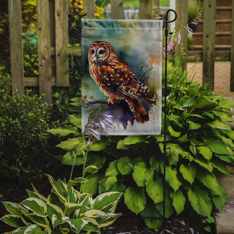 Drapeau de jardin Tawny Owl_DAC3278
