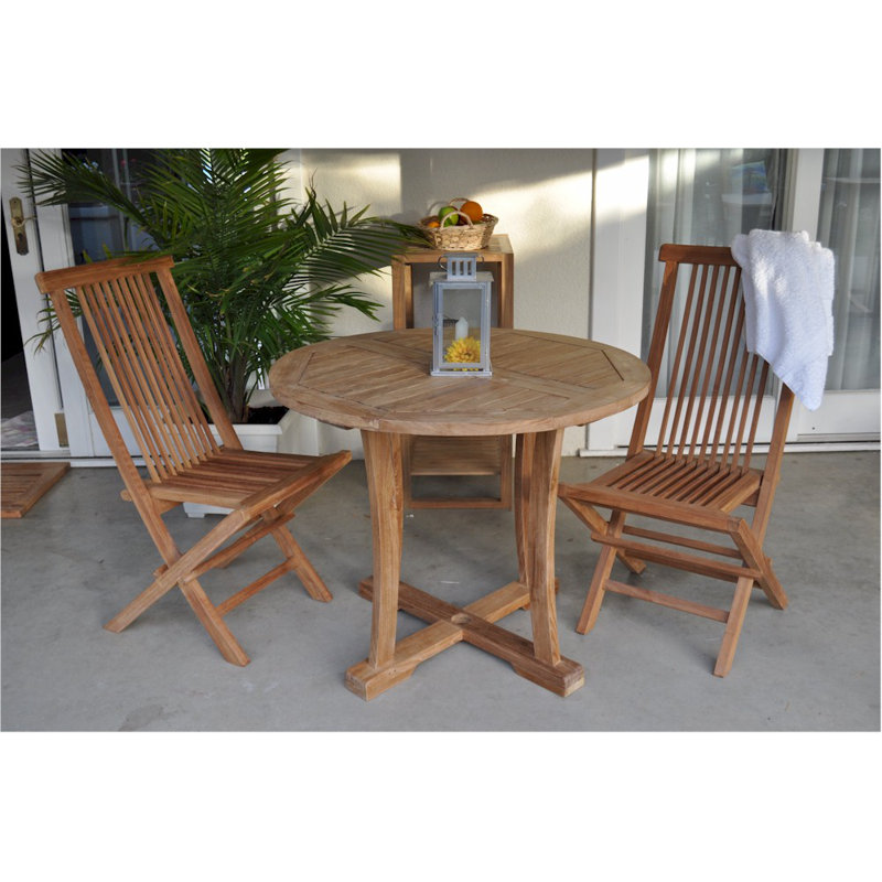 DESCANSO BRISTOL 3-PC DINING TABLE SET.