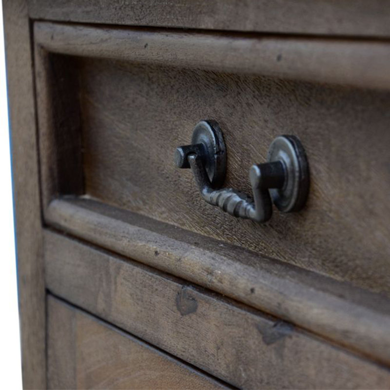 Ensemble de meuble-lavabo simple 23 po Eugune, Brun