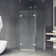 Gemini 40" W x 40" D x 73" H Hinged Frameless Shower Enclosure with 3/8  Clear Glass