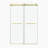 Frameless Double Sliding Shower Door