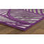 Tapis mauve à motif floral Aruba-1687089400