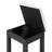 Contemporary Style 1Pc Vanity W/ Stool