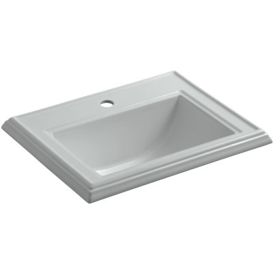 Memoirs® Rectangular Drop-In Bathroom Sink with Overflow