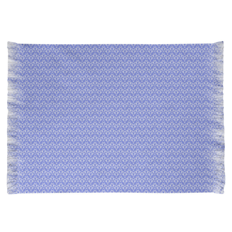 Tapis bleu art déco de remplacement Mcguigan, Non