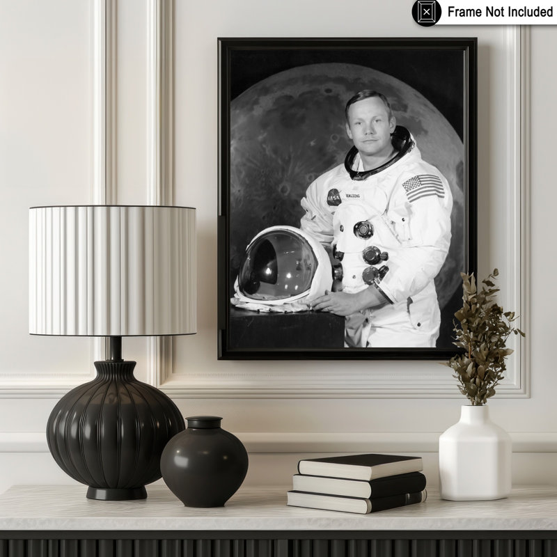 Neil Armstrong, Unframed, Poster, 16"H x 20"W