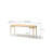 Plot PT-05: Elegant Light Oak Extendable Dining Table | Versatile Dining Solution - W90-210cm