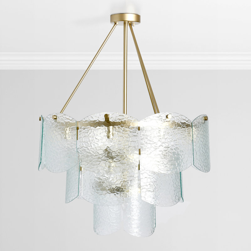 Iron 16-Light Chandelier