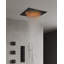 Système de douche à pluie à fixation au plafond 20 po avec musique Bluetooth, douchette et valve thermostatique-95462176