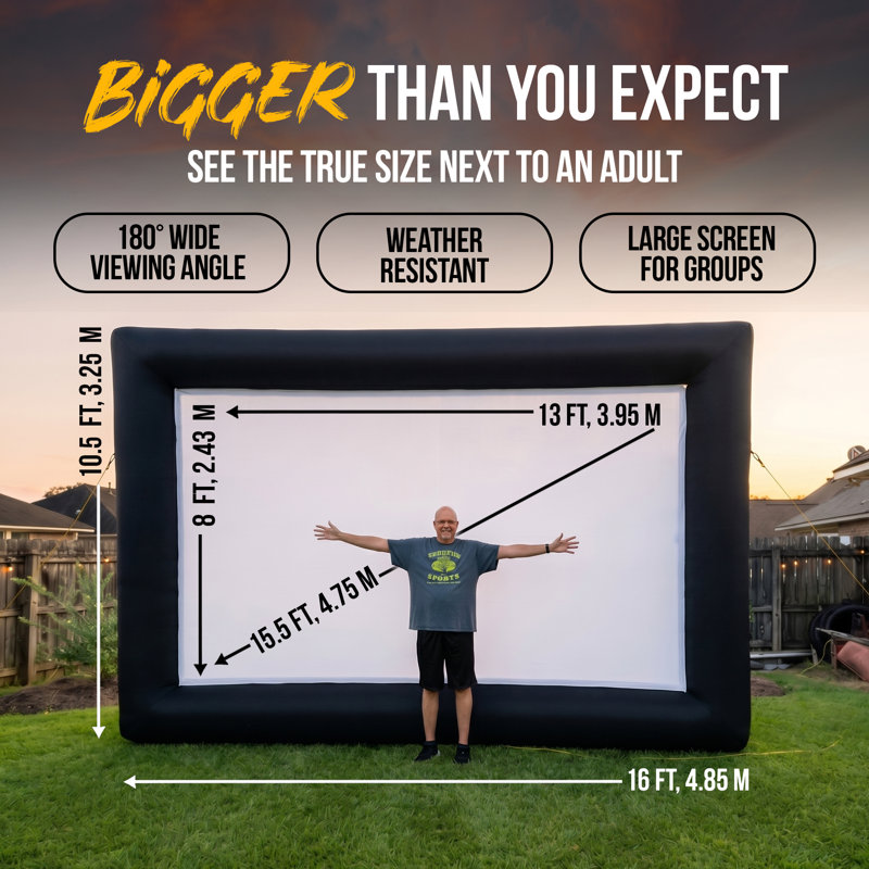 Khomo Gear Portable Projector Screen Projector Screen