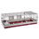 Ferplast Krolik XXL Rabbit Cage with Wire Extension, Rabbit Cage Includes All Accessories