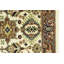 Oriental Handmade Hand-Knotted Rectangle 3' x 5' Wool Area Rug in Cream