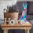 Prismatic Iridescent Spring Easter Bunny 20in - Benjamin