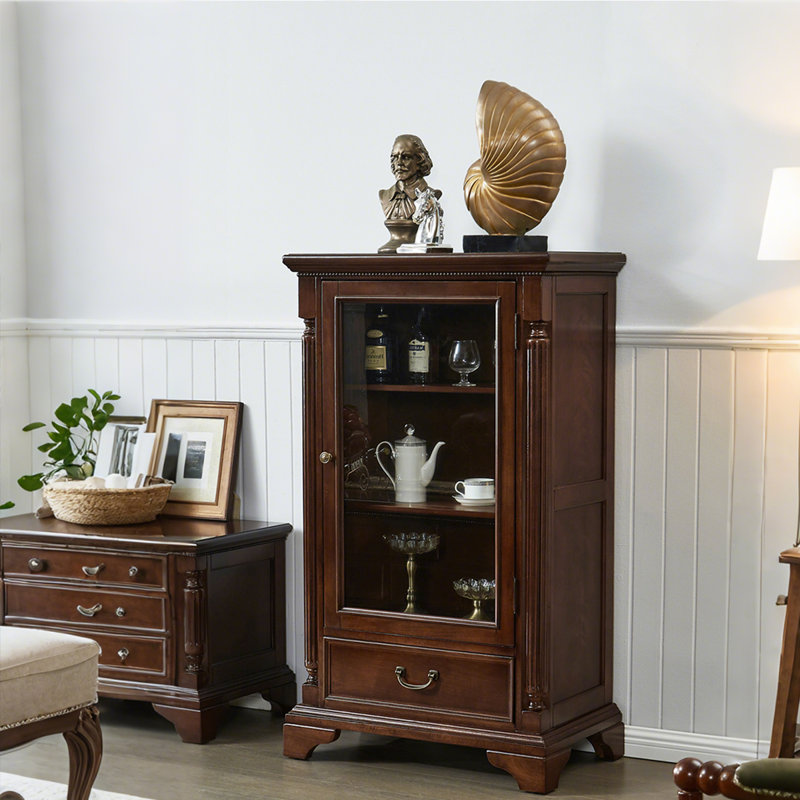 Armoire à vin 25,59 po style américain