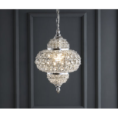 Pendentif en cristal à 1 lumière Wabasso