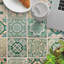 Abstract Non-Wall Damaging Tile Decal