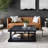 Neli Solid Wood Top Single Coffee Table-461923360