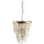 3 - Light Steel Chandelier