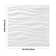 Porter-Mahoney 19.7" x 19.7" 3D Wall Panel (12-pack)