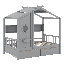 Lit maison en bois-925393233-925393234