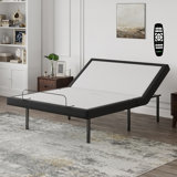 Ghostbed Adjustable Bed Frame & Power Base With Wireless Remote, Zero Gravity & Massage Settings