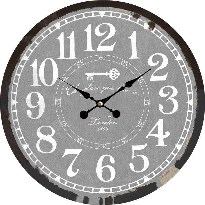 Beavers Wood Wall Clock