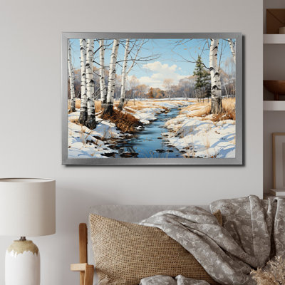 " Birch Woods Winter Whispers II "