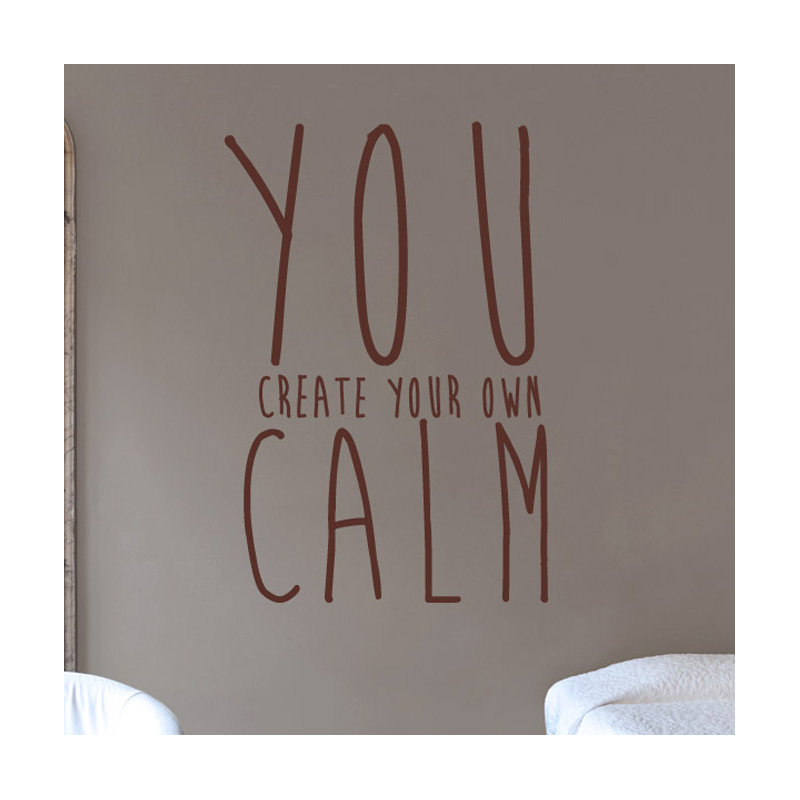 Wall Decal, Brown, Large