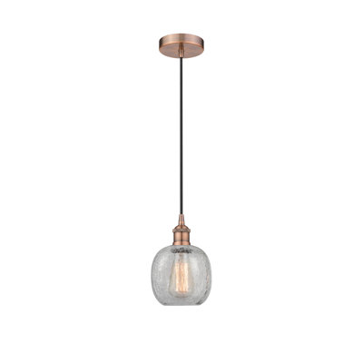 Luminaire suspendu simple à 1 lumière Amila