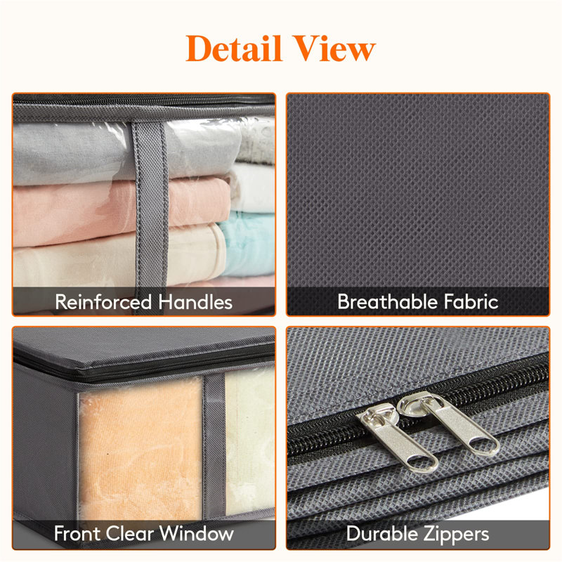 Brayden Studio Fabric Storage Bag