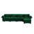 Velours vert est en rupture de stock