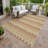Machine Washable Indoor/Outdoor Chantille ACN2558 Geometric Rug-1911270879-1911270883