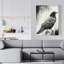 Corbeau - Toile pour chambre à coucher animaux | Reproduction d'art