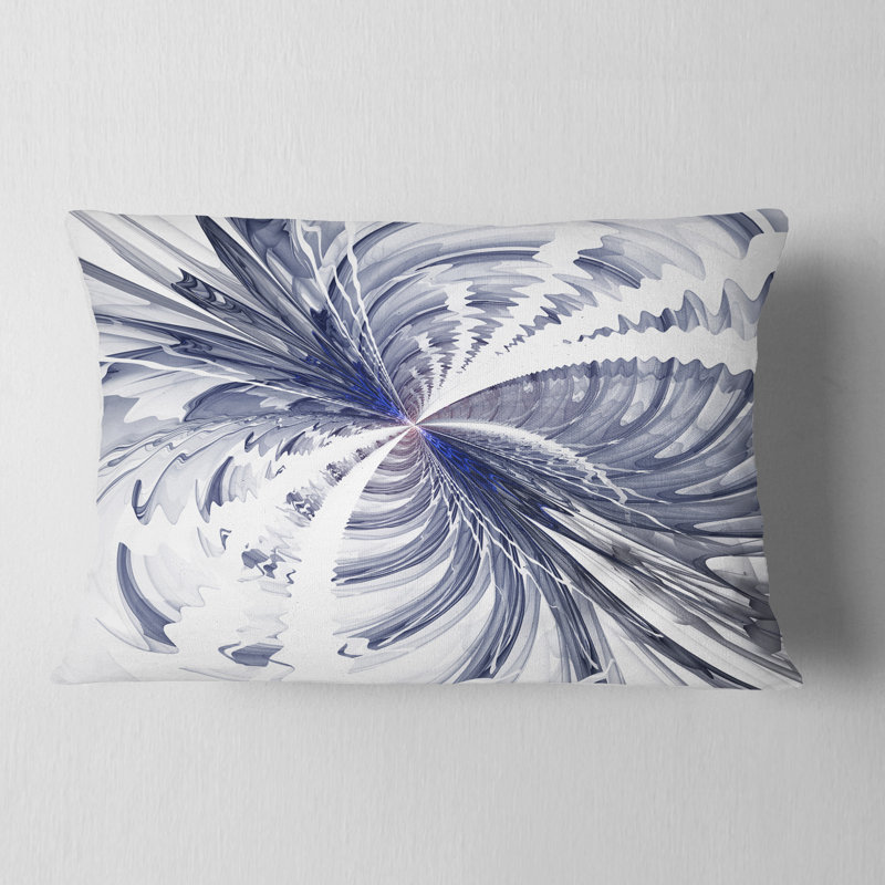 Coussin lombaire en fleur symétrique floral