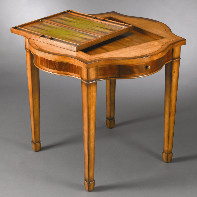 AA Importing 34 L Checkers Game Table with Chairs