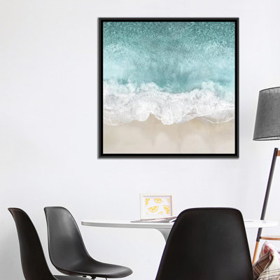 «Ocean Waves I», estampe numérique sur toile tendue sur toile