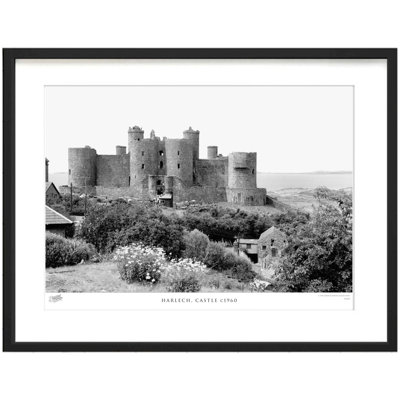 Harlech, Castle C1960 - Single Picture Frame Print