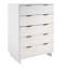 Commode 38 "Granville en blanc (5 tiroirs)-1536719119