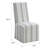 Upholstered Dining Chair with Casters